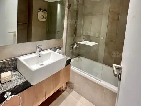 Departamento 2 ambientes con 2 baños