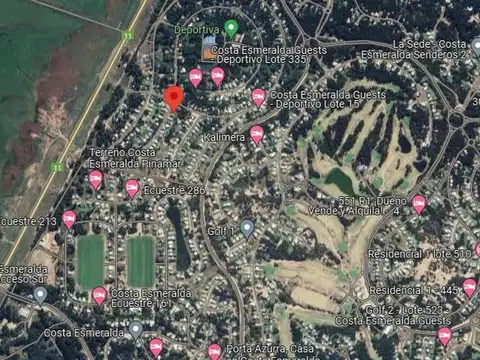 Terreno en Venta - 1000mts2 - Costa Esmeralda