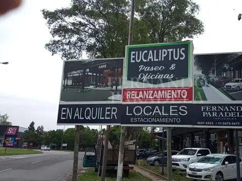 Local en Paseo Eucaliptus - Terraza de 155 mts