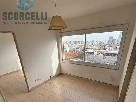 Departamento 2 ambientes con 1 baño