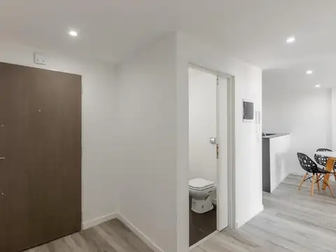 Departamento 2 ambientes con 2 baños