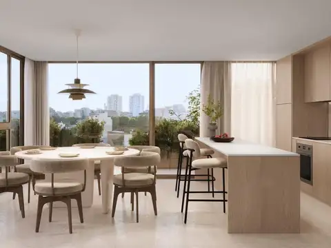 Departamento de 4 ambientes con terraza en venta en Chacarita
