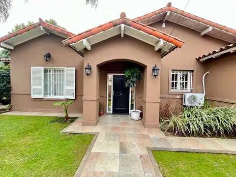 Chalet desarrollado en una planta
