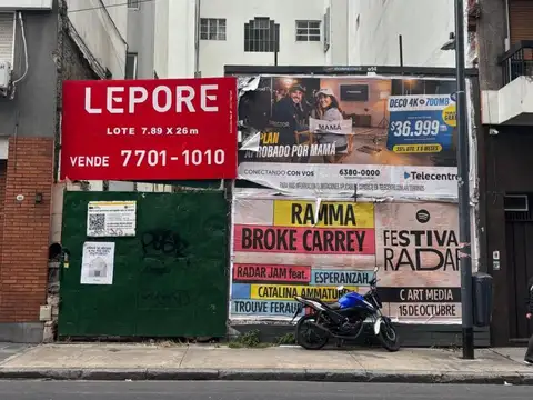 VENTA LOTE ALMAGRO