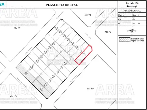 Terreno en Venta de 430,0 m2