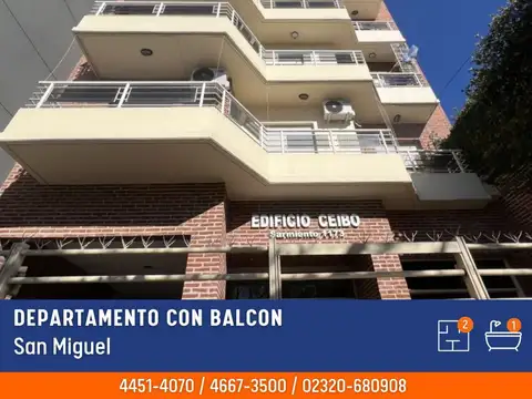 Departamento en Alquiler en San Miguel, Partido de San Miguel