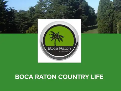 Terreno Lote en Venta Country Boca Ratón