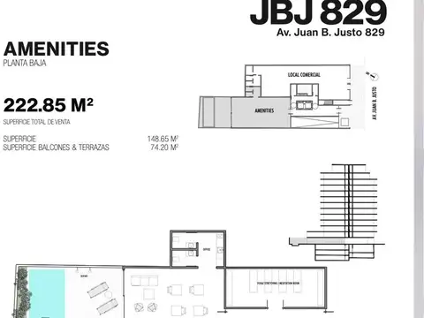 Juan B. Justo 829 , Piso 12