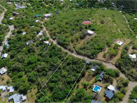 LA SERRANITA LOTE 1250 MTS VENDE A 600 MTRS RUTA 5