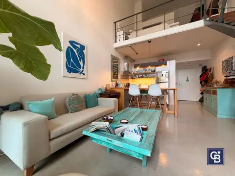 Departamento 2 ambientes con 2 baños