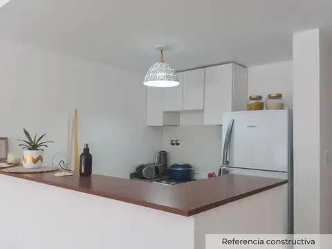 Departamento 3 ambientes con 1 baño