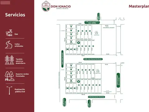 Terreno en Venta 13  mts Frente