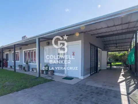 Casa de dos dormitorios con piscina a metros de la Ruta 1 - Km 12