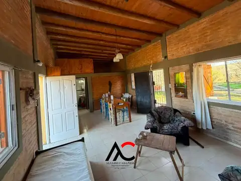 CABAÑA EN VENTA EQUIPADA EN SAN FRNACISCO, FRENTE AL RIO