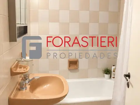 Departamento 2 ambientes con 1 baño