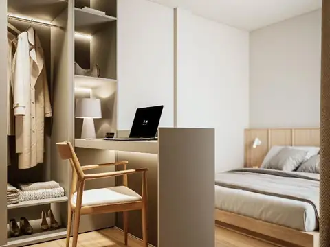 Departamento 3 ambientes con 1 baño