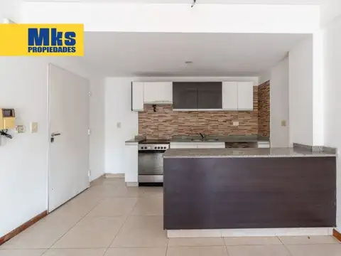 Departamento 2 ambientes con 2 baños