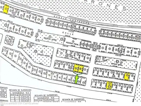 2 Lotes contiguos en Camarones