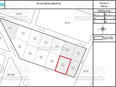 Terreno en Venta de 1875,0 m2