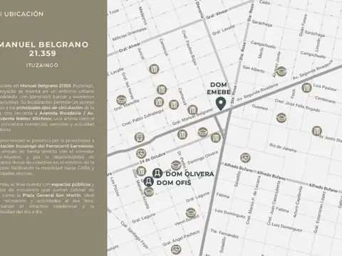 Departamento en Venta de 3 ambientes