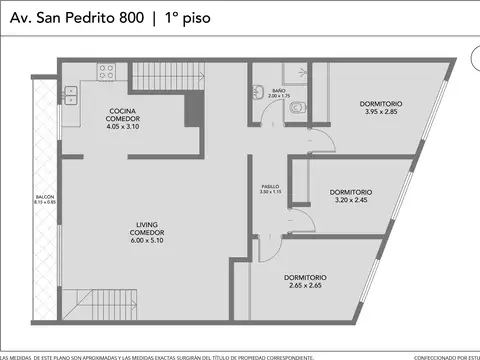 Avenida San Pedrito 800