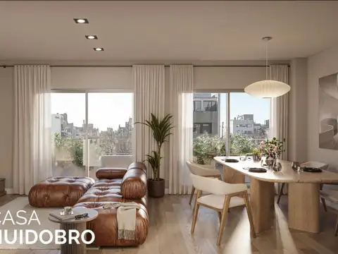 Departamento Monoambiente con 1 baño