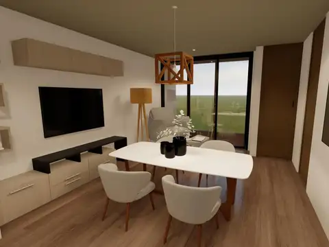 Departamento 2 ambientes con 1 baño