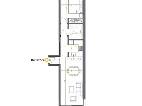 Departamento en Venta en Nuestra Señora De Lourdes, Rosario