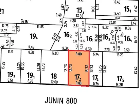 LOTE PARA CONSTRUCTORA JUNIN AL 800, CERCA DE SHOPPING