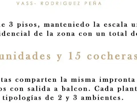 Departamento en Venta de 1 dormitorio