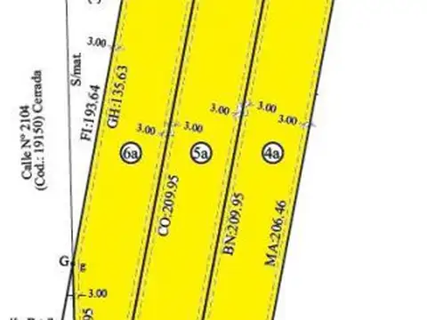 FERNANDO RUIZ al 3400 , Piso No definido