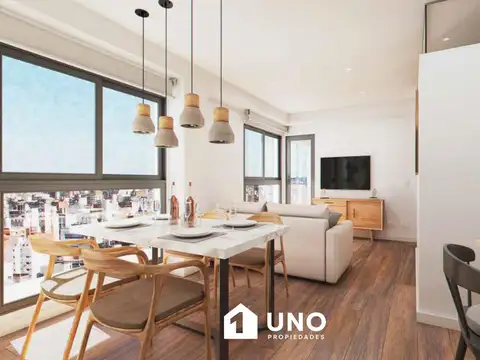 Departamento en Venta de 1 dormitorio