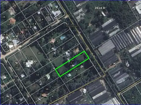 Lote en venta, Los Aromos N°470, Loma Verde, Escobar. FINANCIACION