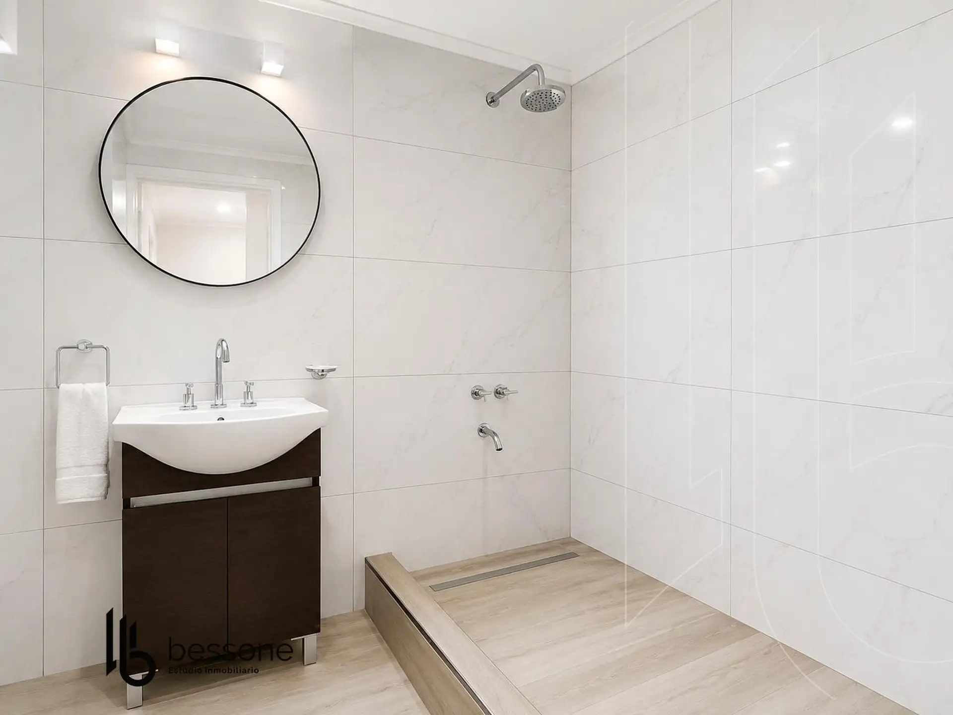 Depto 1 amb 25m² reciclado con balcón — Plaza Colon