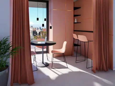 Departamento Monoambiente con 1 baño