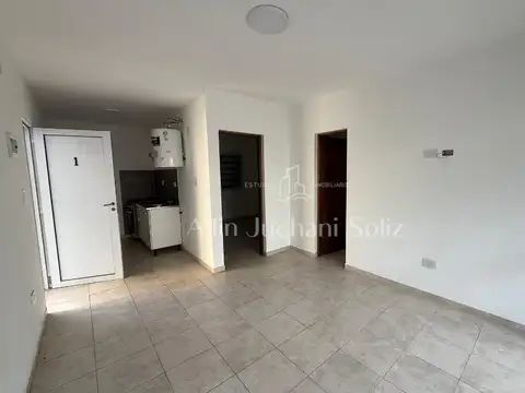 Departamento 2 ambientes con 1 baño