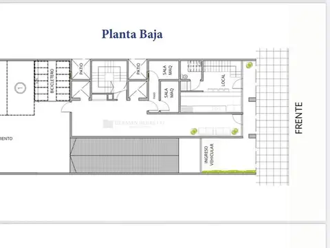 Departamento 2 ambientes con 1 baño