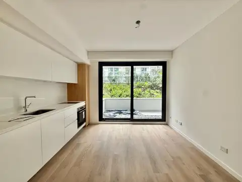 Increible 2 Ambientes a estrenar con cochera en Belgrano. En Alquiler!