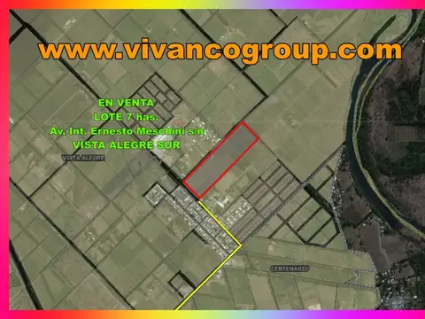 Terreno en Venta 500  mts Fondo