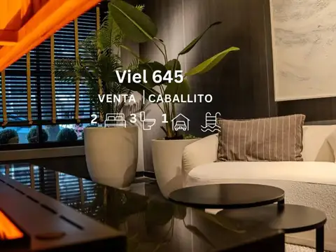 SEMIPISO DEPARTAMENTO EN VENTA 3 AMBIENTES-CABALLITO