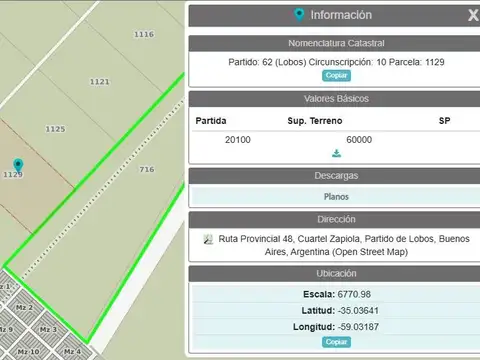 Cuartel Zapiola, Partido de Lobos, Buenos Aires.