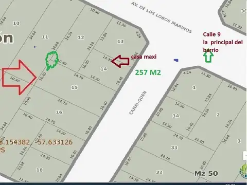 Terreno en venta en Playas Del Sur