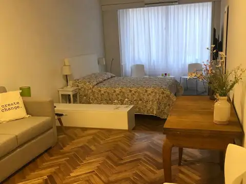 Monoambiente amoblado divino
