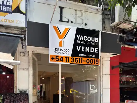 Locales comerciales en venta - 3UFs - Belgrano