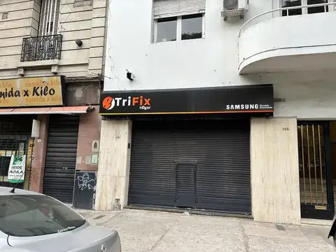 EXCELENTE LOCAL EN ALQUILER - 122 M2 - APTO TODO DESTINO. TIRAJE Y GAS.