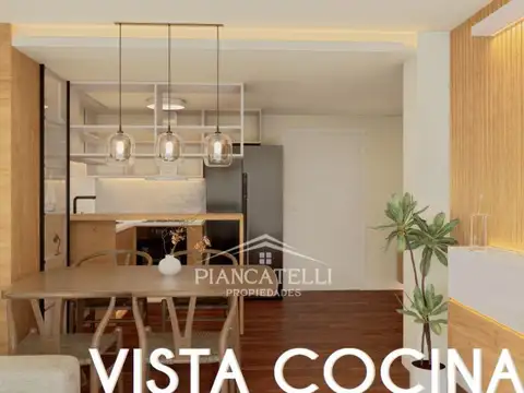 Departamento 2 ambientes con 1 baño