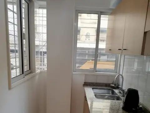 Excelente departamento 1  dormitorio  amueblado .