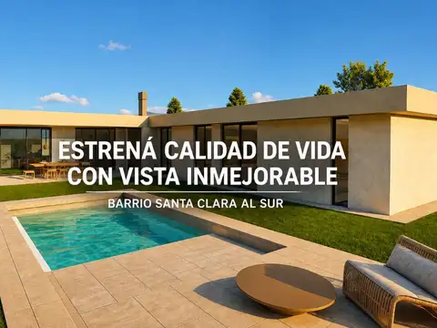 CASA 4 AMBIENTES SANTA CLARA AL SUR A LA LAGUNA
