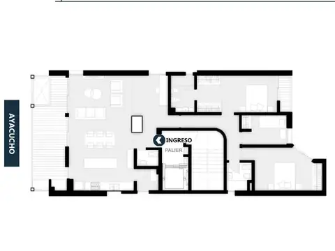 Departamento en Venta al Oeste