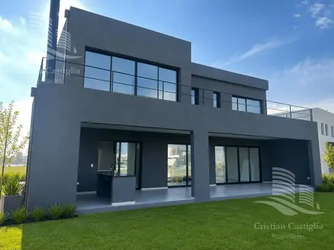 Excepcional casa a estrenar en Barrio Riberas, Puertos del Lago